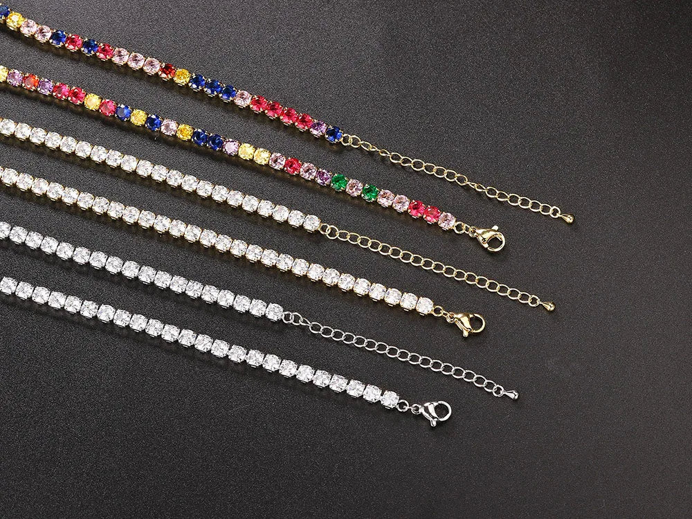 Necklace Women Cubic Zirconia Crystal