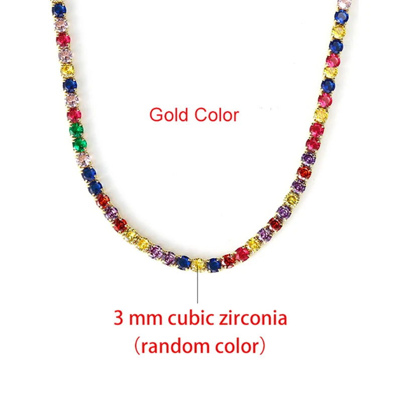 Necklace Women Cubic Zirconia Crystal