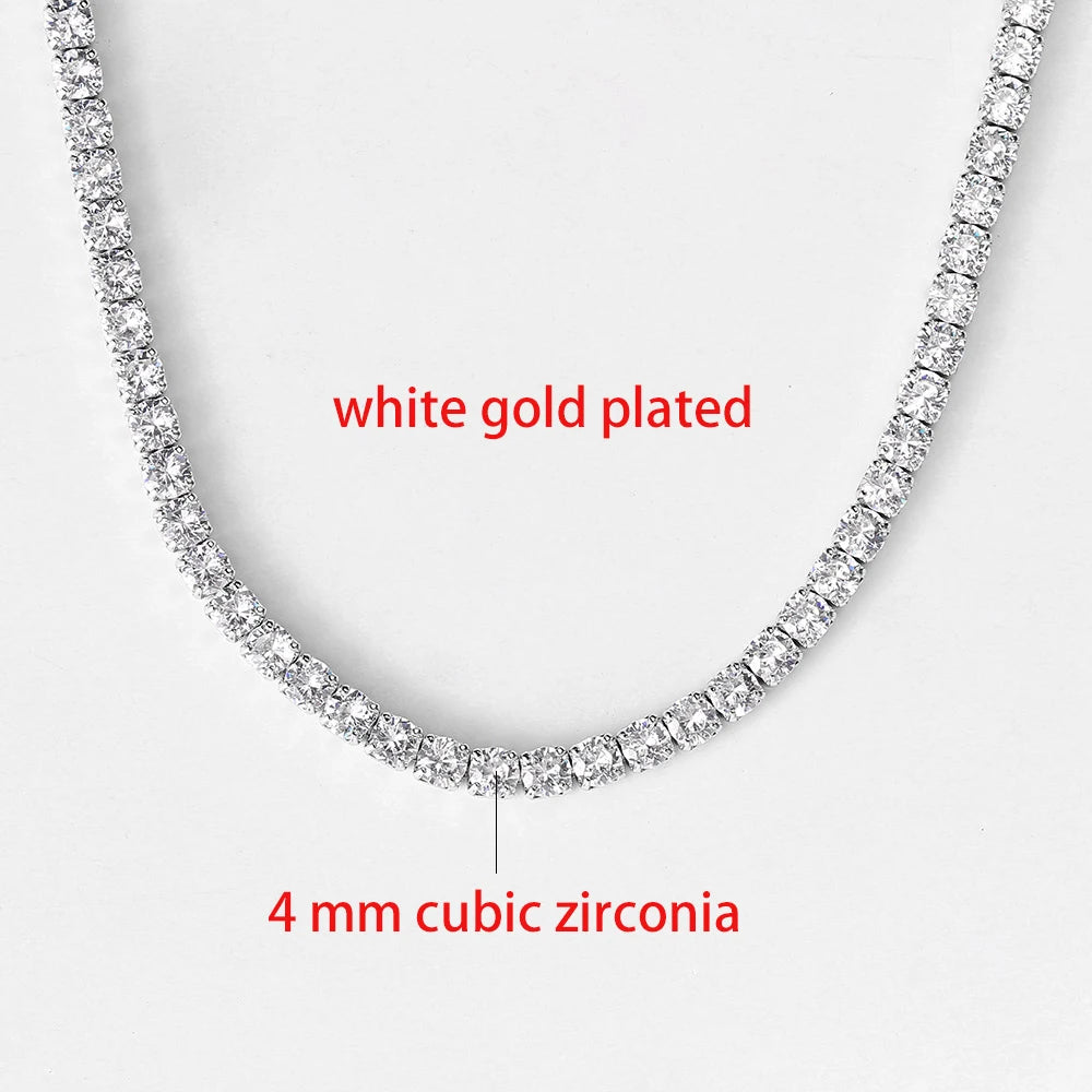 Necklace Women Cubic Zirconia Crystal