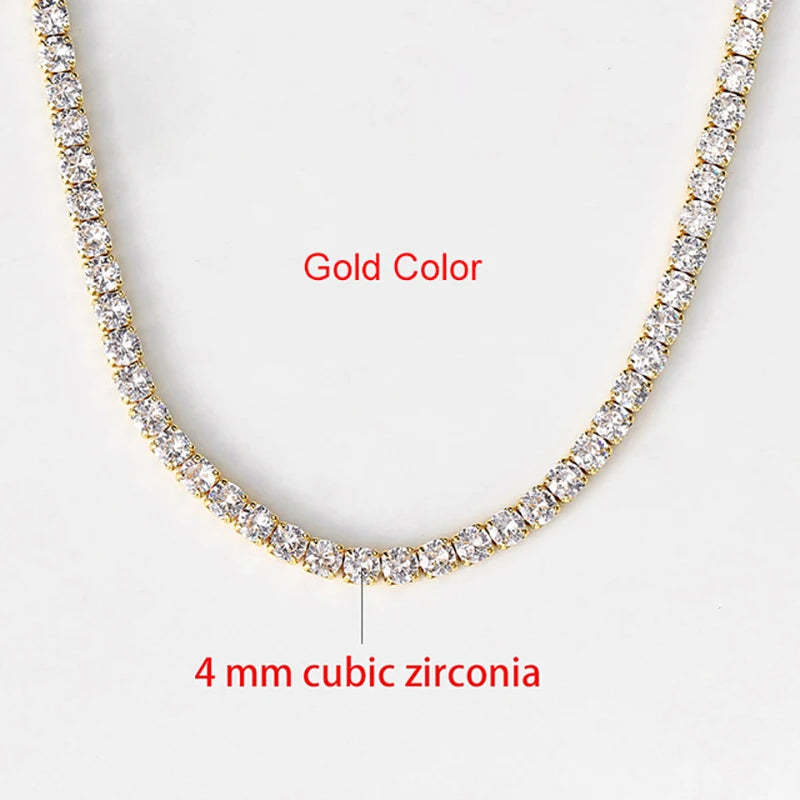Necklace Women Cubic Zirconia Crystal