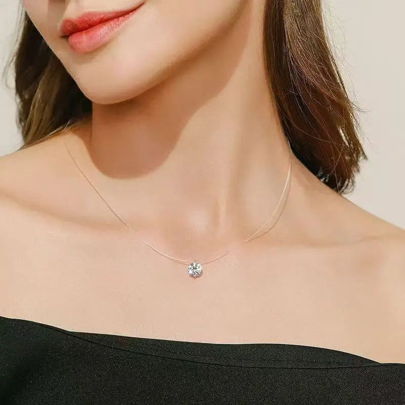 Necklace for Women 18K Gold Plated Four Leaf Grass Collar Chain